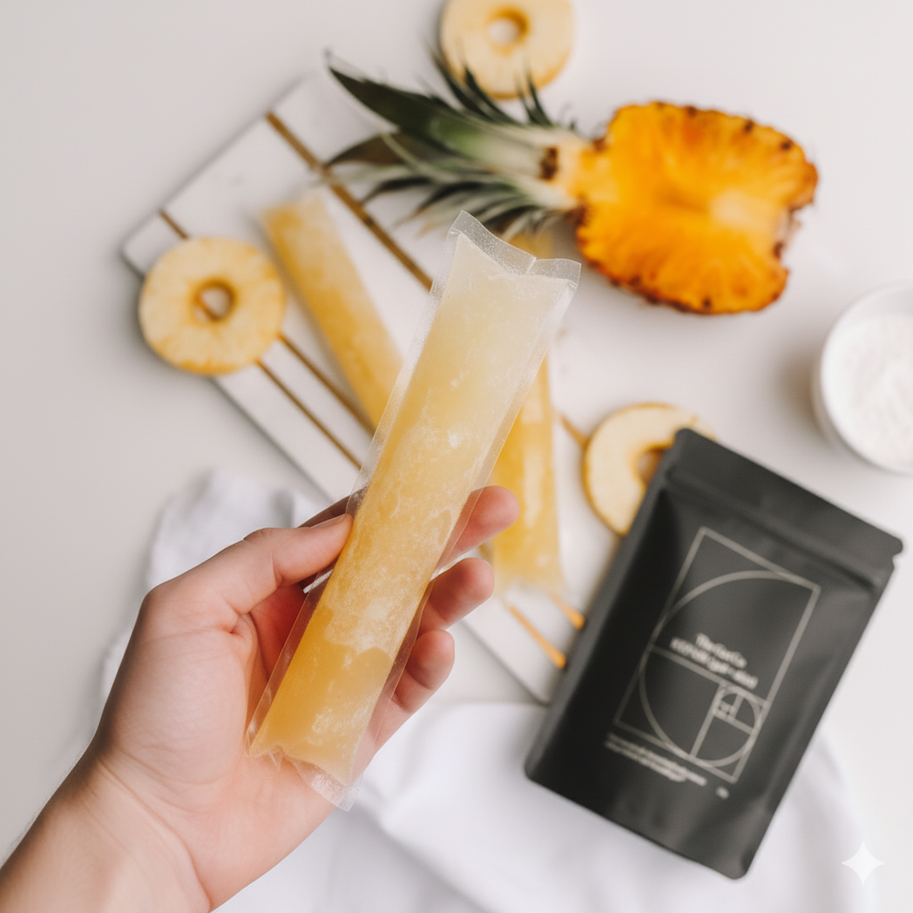 Pineapple & Coconut Collagen Glow Pops